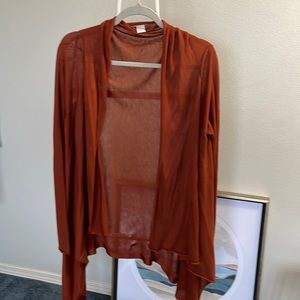 H&M waterfall lightweight cardigan